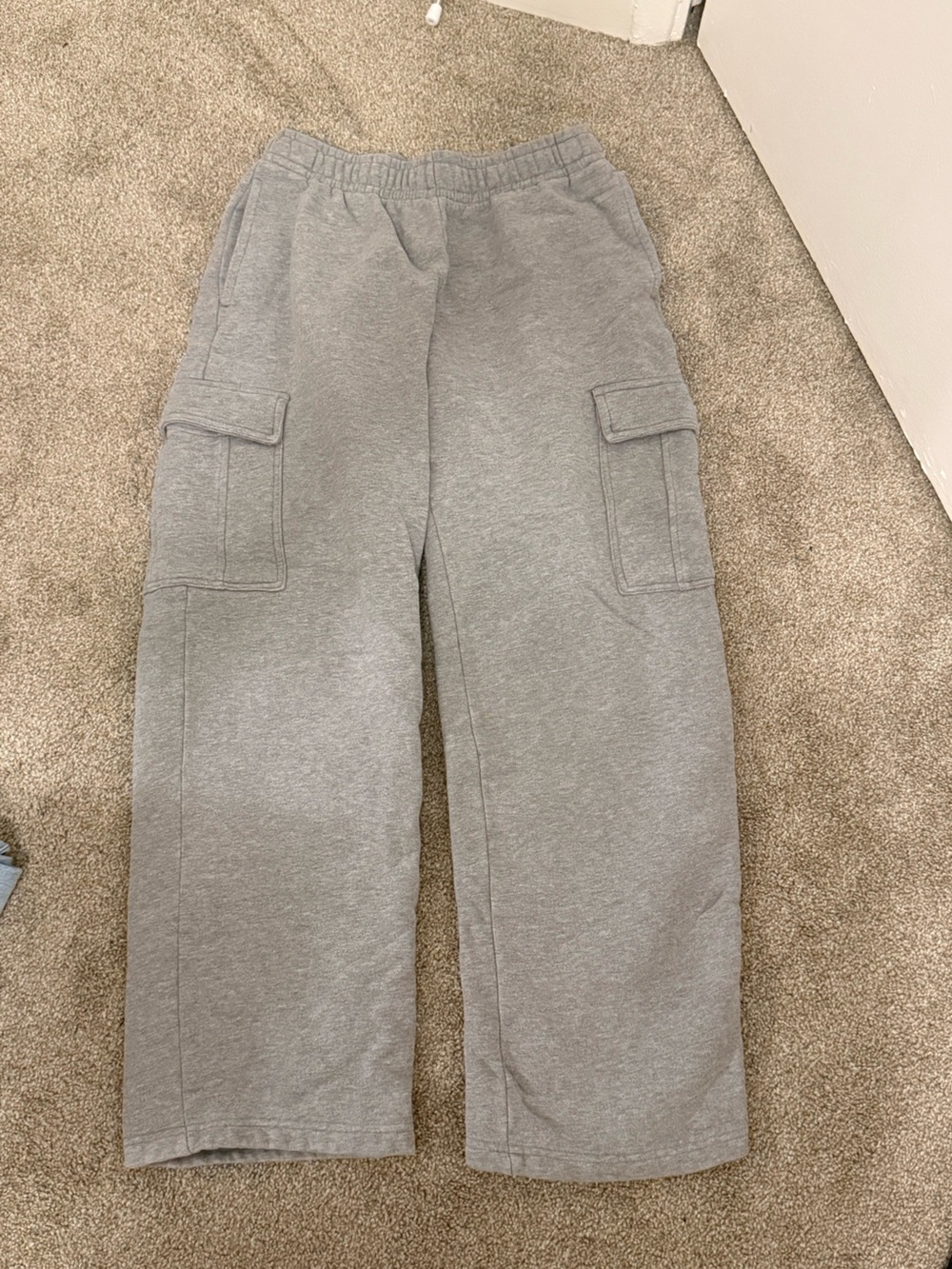 TNA Light Gray Cargo sweatpants